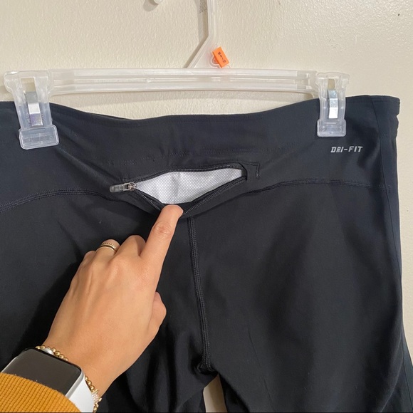 Nike Explore Dri-FIT running capri leggings black - Picture 7 of 12